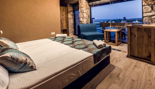 Chambre Deluxe Double ou avec lits jumeaux, 1 chambre, vue mer