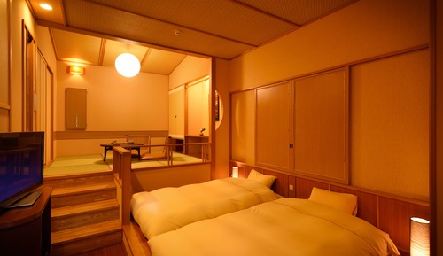Chambre Supérieure, non-fumeurs (with Tatami Area & Open-Air Bath)