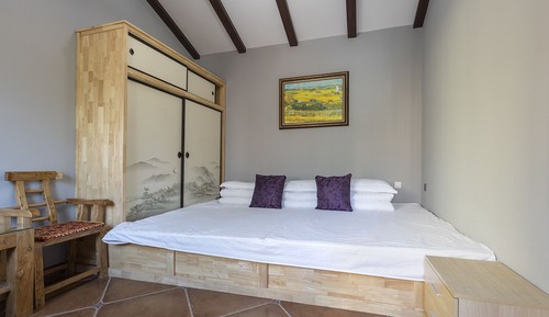 Chambre Double, vue montagne