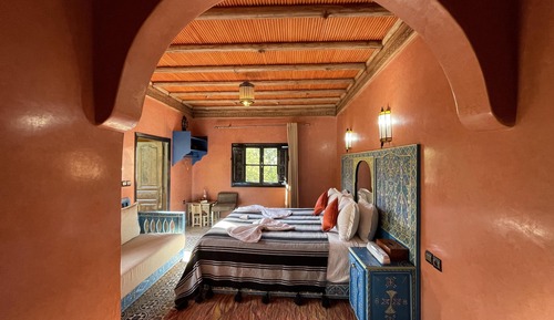 Chambre Double ou Lits Jumeaux de Luxe avec Balcon: Suite supérieure Marrakech 