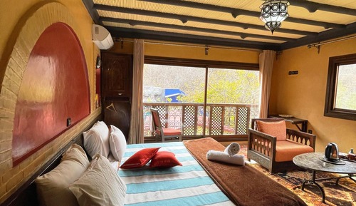 Suite Luxe, 1 chambre, cheminée, vue montagne