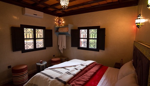 Chambre Double ou Lits Jumeaux Standard : Chambre standard Saghro
