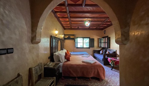Chambre Double ou Lits Jumeaux de Luxe avec Balcon: Suite supérieure Ouarzazate 