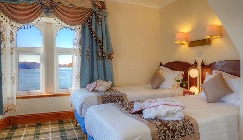 Chambre Standard avec lits jumeaux, vue mer