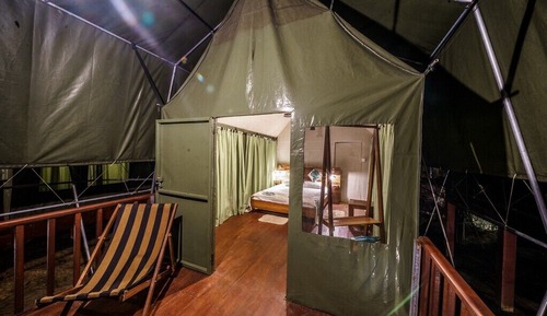 Tente Luxe, 1 chambre, balcon, vue fleuve