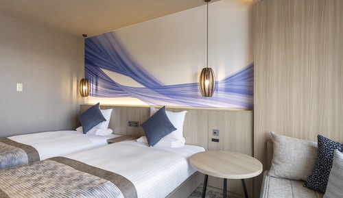 Chambre « Premier » avec lits jumeaux, non-fumeurs (Renovate Room)