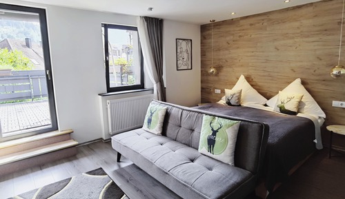 Chambre Double, balcon