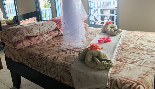 Chambre Double ou avec lits jumeaux, en front de plage
