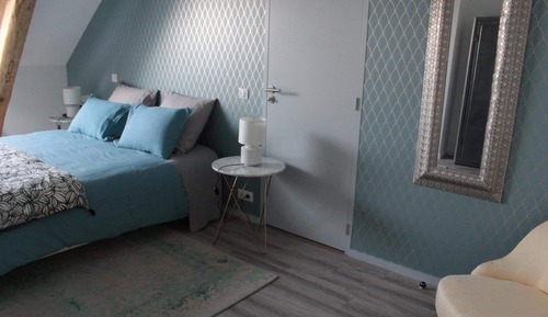 Chambre Quadruple Familiale, 2 chambres, vue lac