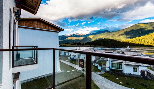Chambre Deluxe avec lits jumeaux, vue lac