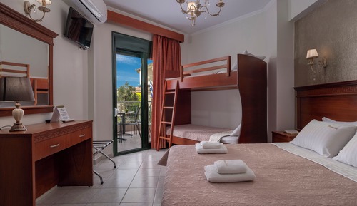 Chambre Familiale, vue jardin