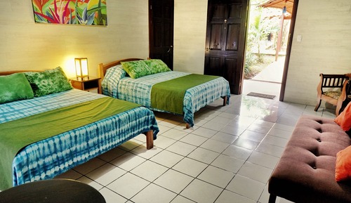 Chambre Quadruple Standard, 2 lits doubles
