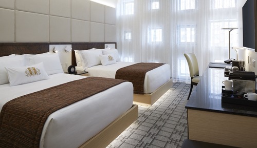Chambre Deluxe, 2 grands lits (450 SQFT  42 SQM)