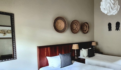 Chambre avec lits jumeaux