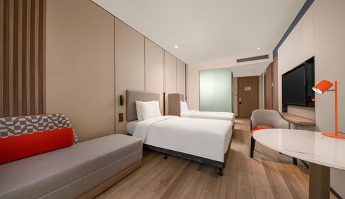 Chambre Standard, 2 lits une place (Stocked Minibar)