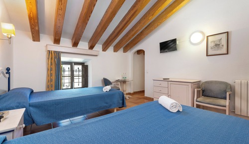 Chambre avec lits jumeaux