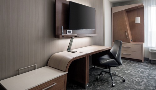 Chambre, 2 grands lits