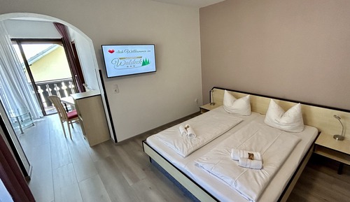 Chambre Double Premium, salle de bains attenante
