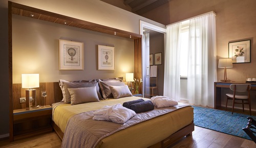 Suite Junior, cheminée