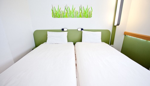 Chambre avec lits jumeaux, 2 lits une place