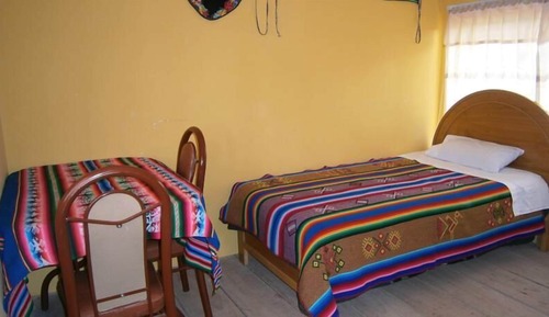 Chambre Double, balcon, vue jardin