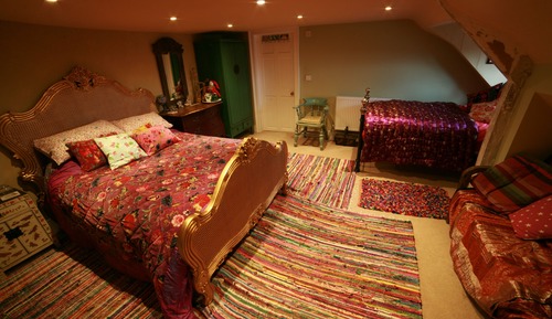 Chambre Deluxe Double ou avec lits jumeaux, salle de bains attenante, vue jardin (Hedgewitch)