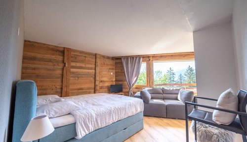 Habitación doble superior, balcón, vistas al valle
