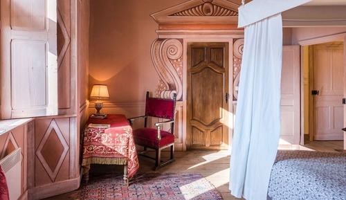 Suite Supérieure, salle de bains attenante, vue jardin