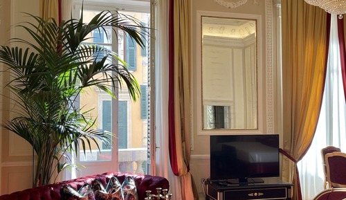 Suite Royale, balcon, vue ville