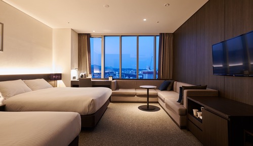 Chambre (Quad Garden Suite)
