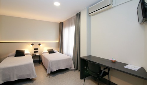 Chambre avec lits jumeaux