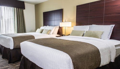 Chambre, 2 grands lits, non-fumeurs