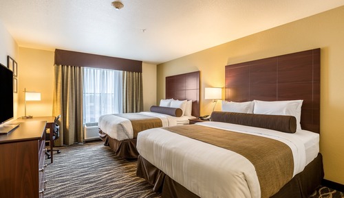 Studio, plusieurs lits, non-fumeurs (2 Queen Beds and 1 Sofa Bed)