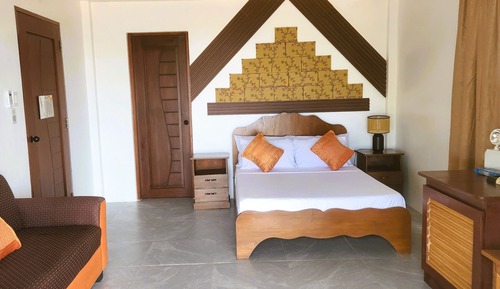 Chambre Double « Premier », 1 grand lit, vue mer