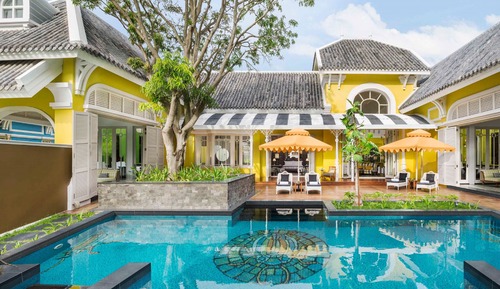 Villa, 3 chambres, non-fumeurs, vue jardin (Private Pool)