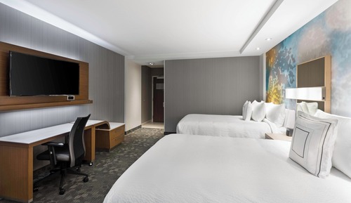 Chambre, 2 grands lits, non-fumeurs (Hearing Accessible)