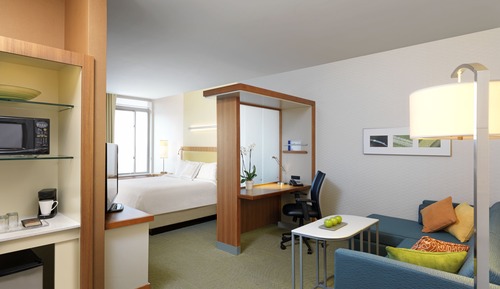 Suite, 1 très grand lit et 1 canapé-lit (Mobility Accessible, Roll-in Shower)
