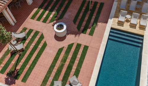 Chambre Double Supérieure, terrasse