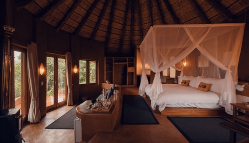 Chambre Double Luxe pour 1 personne, 1 très grand lit
