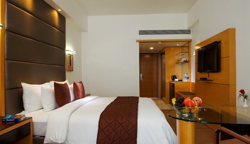 Chambre Double Deluxe, 1 chambre, accessible aux personnes à mobilité réduite, vue ville