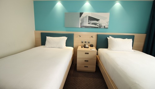 Chambre avec lits jumeaux