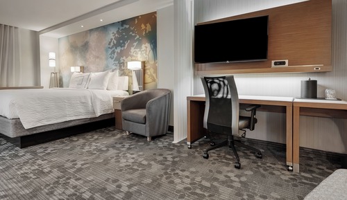 Chambre, 1 très grand lit et 1 canapé-lit, non-fumeurs (Hearing Accessible)