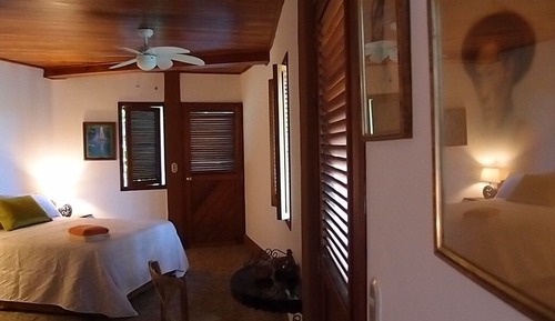 Chambre Double Deluxe, plusieurs lits, terrasse, vue baie