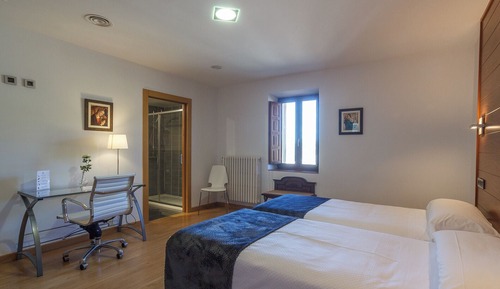 Chambre avec lits jumeaux