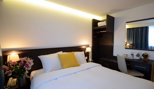 Chambre Double, accessible aux personnes à mobilité réduite