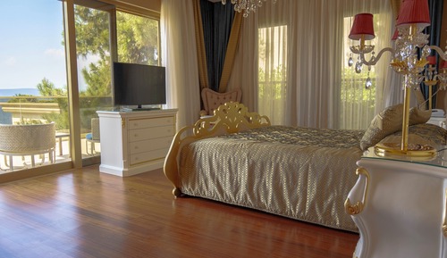 Chambre Supérieure, 1 chambre, non-fumeurs, vue mer