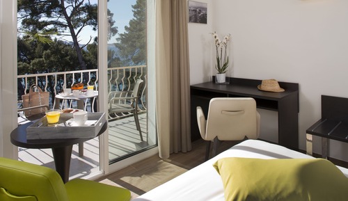 Chambre Supérieure, terrasse, vue mer