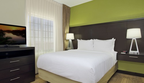 Suite Studio, 1 grand lit, accessible aux personnes à mobilité réduite, cuisine (Mobil Tub)