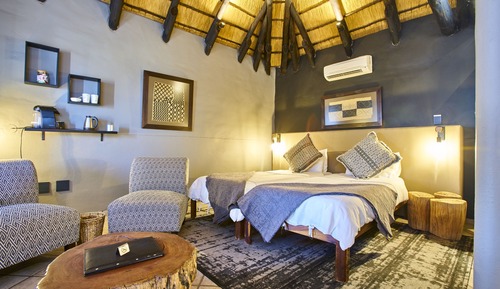 Chambre Luxe Double ou avec lits jumeaux, vue montagne, rez-de-chaussée