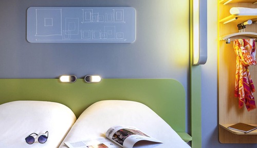 Chambre avec lits jumeaux, 2 lits une place